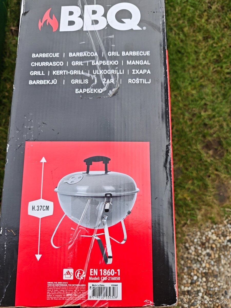 Prenosný gril na drevené uhlie - 4