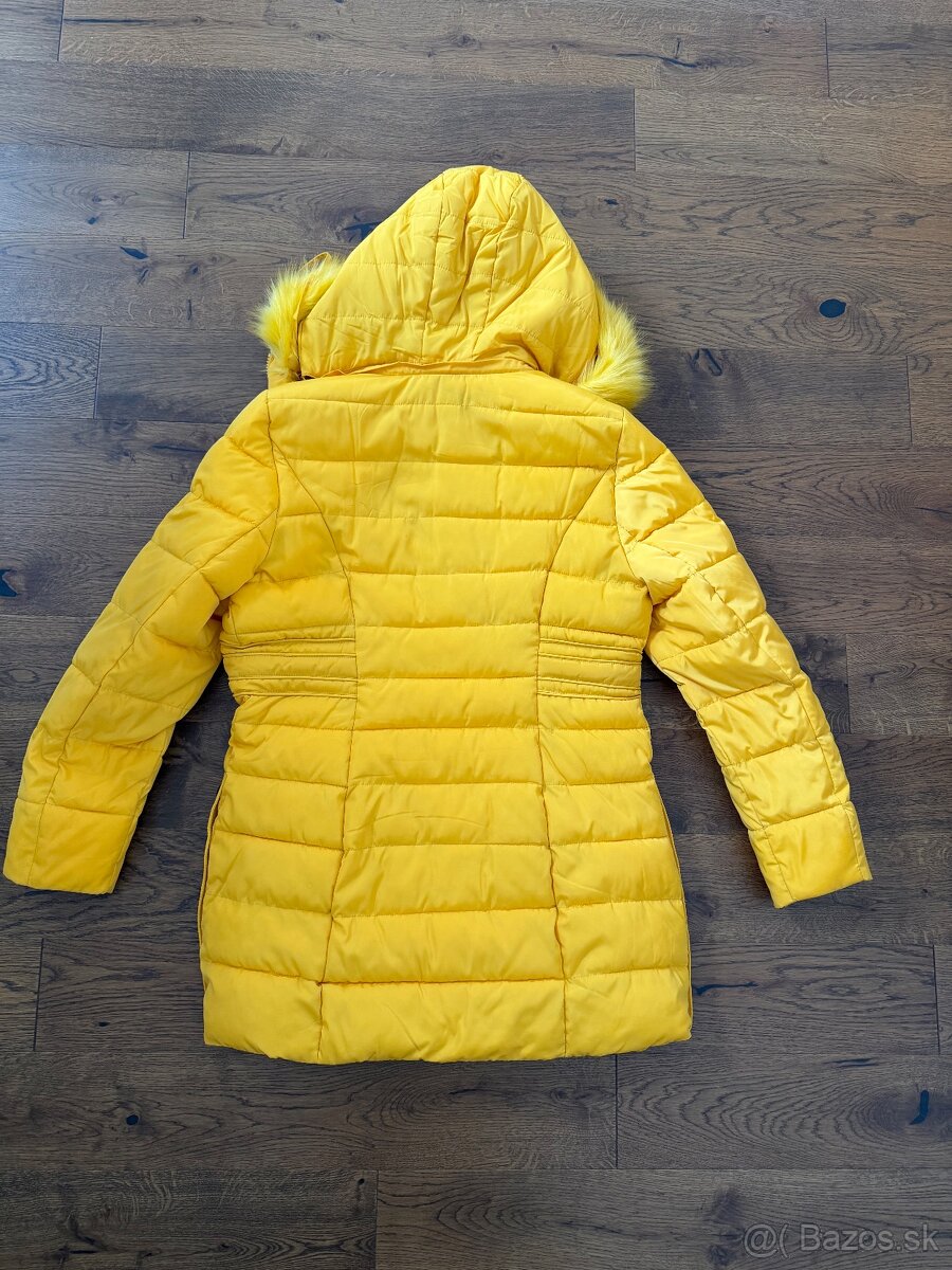 Na predaj Žltá dámska bunda v super stave - 4