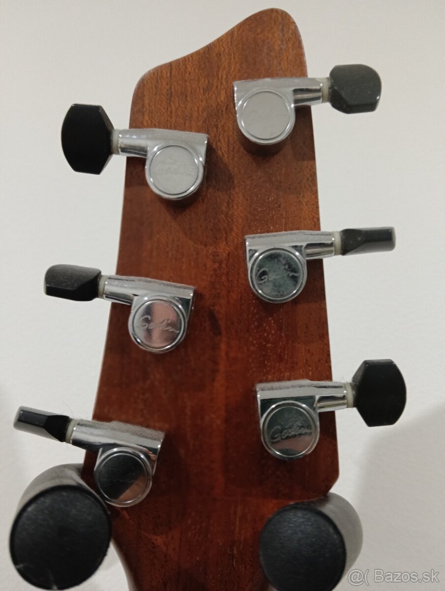 Elektroakusticka gitara Godin A6 black series - 4
