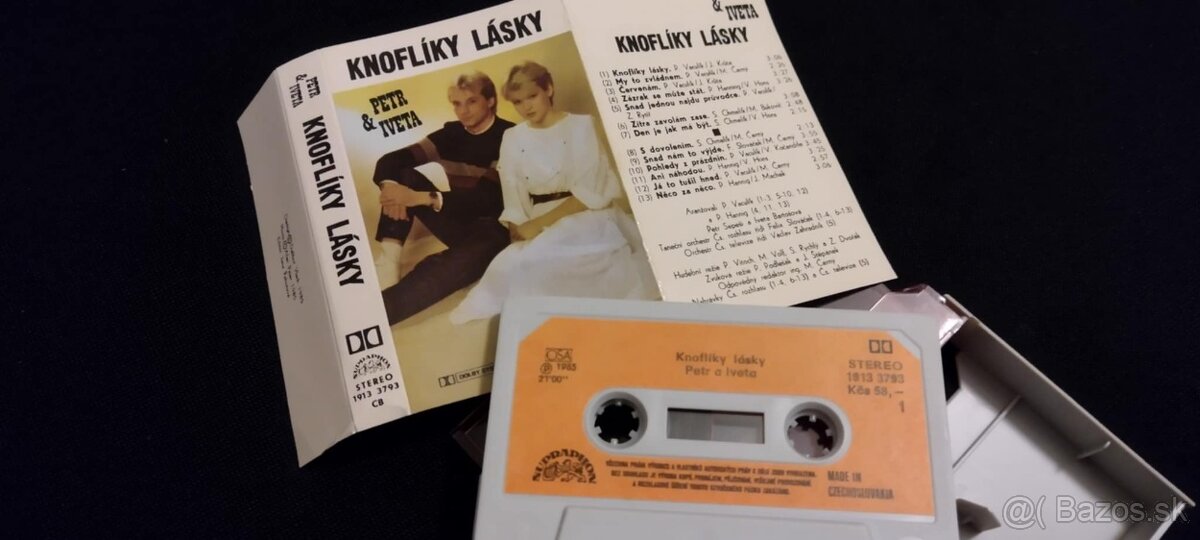 MC kazety-hudba-hovorené slovo - 4