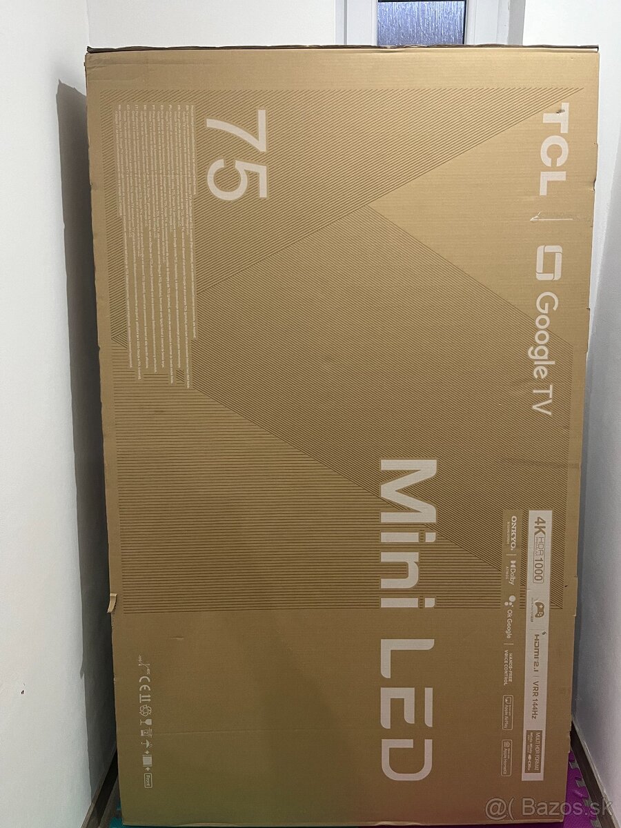 Android QLED TV - 75" TCL 75C835 - 4