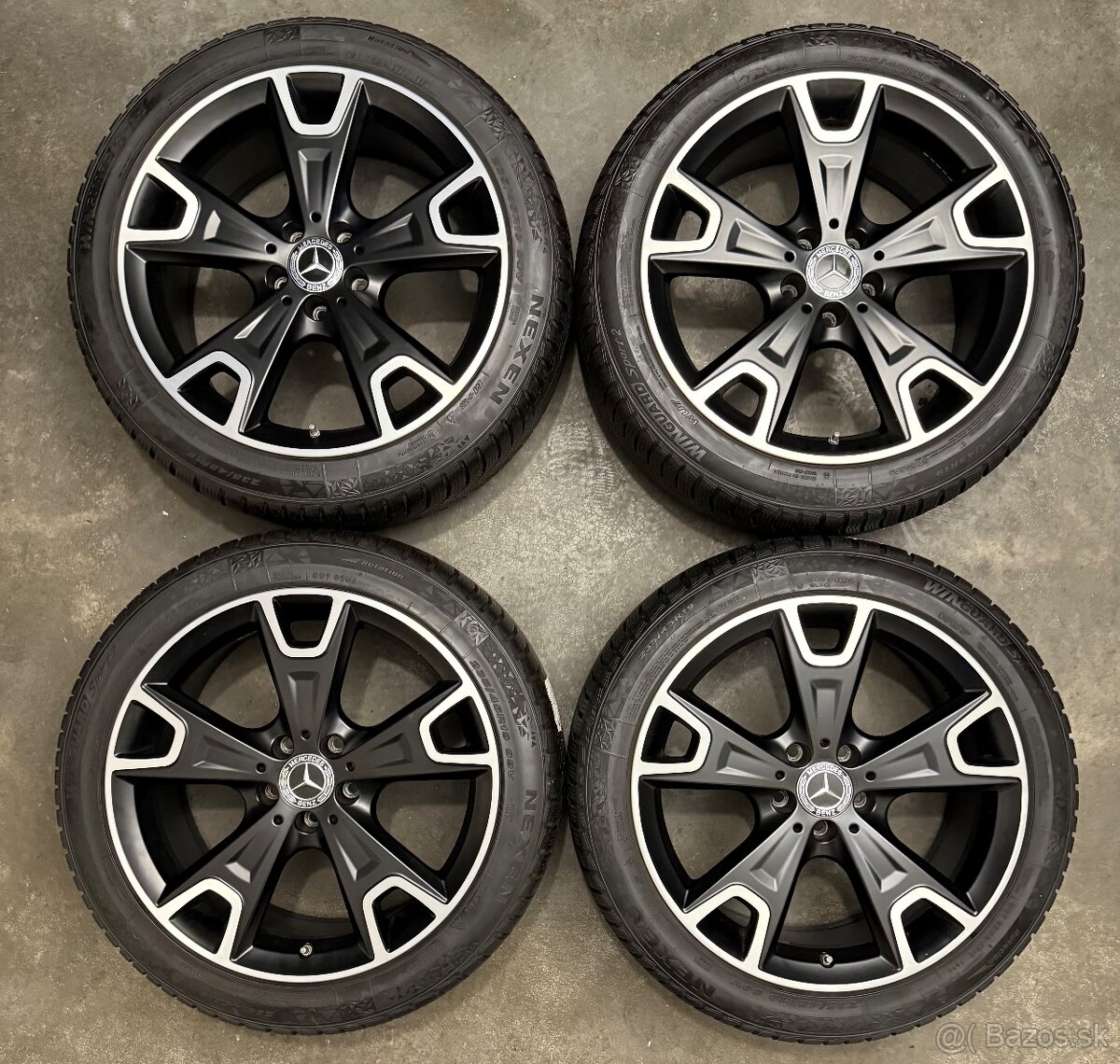 Zimná sada 5x112 R19 , 235/45/19 Mercedes Benz GLA X156 - 4