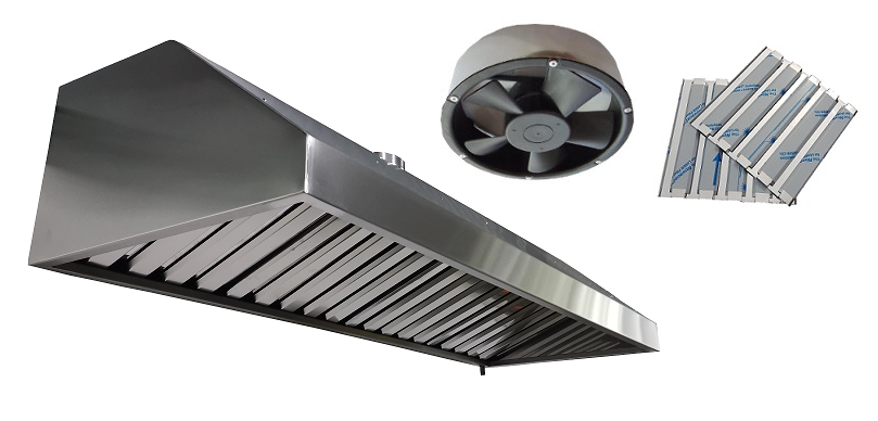 Digestor nerezový gastro - 4