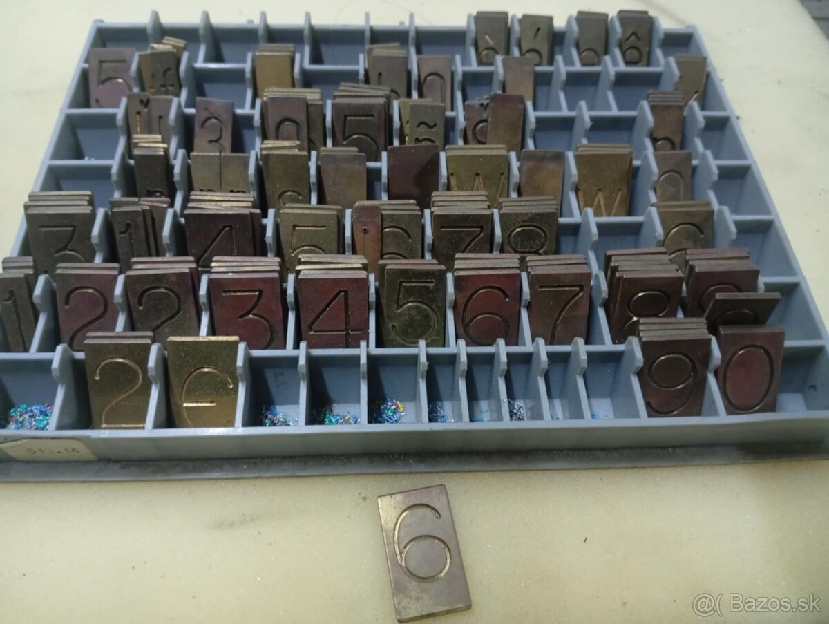 Pantograf,písmená - 4