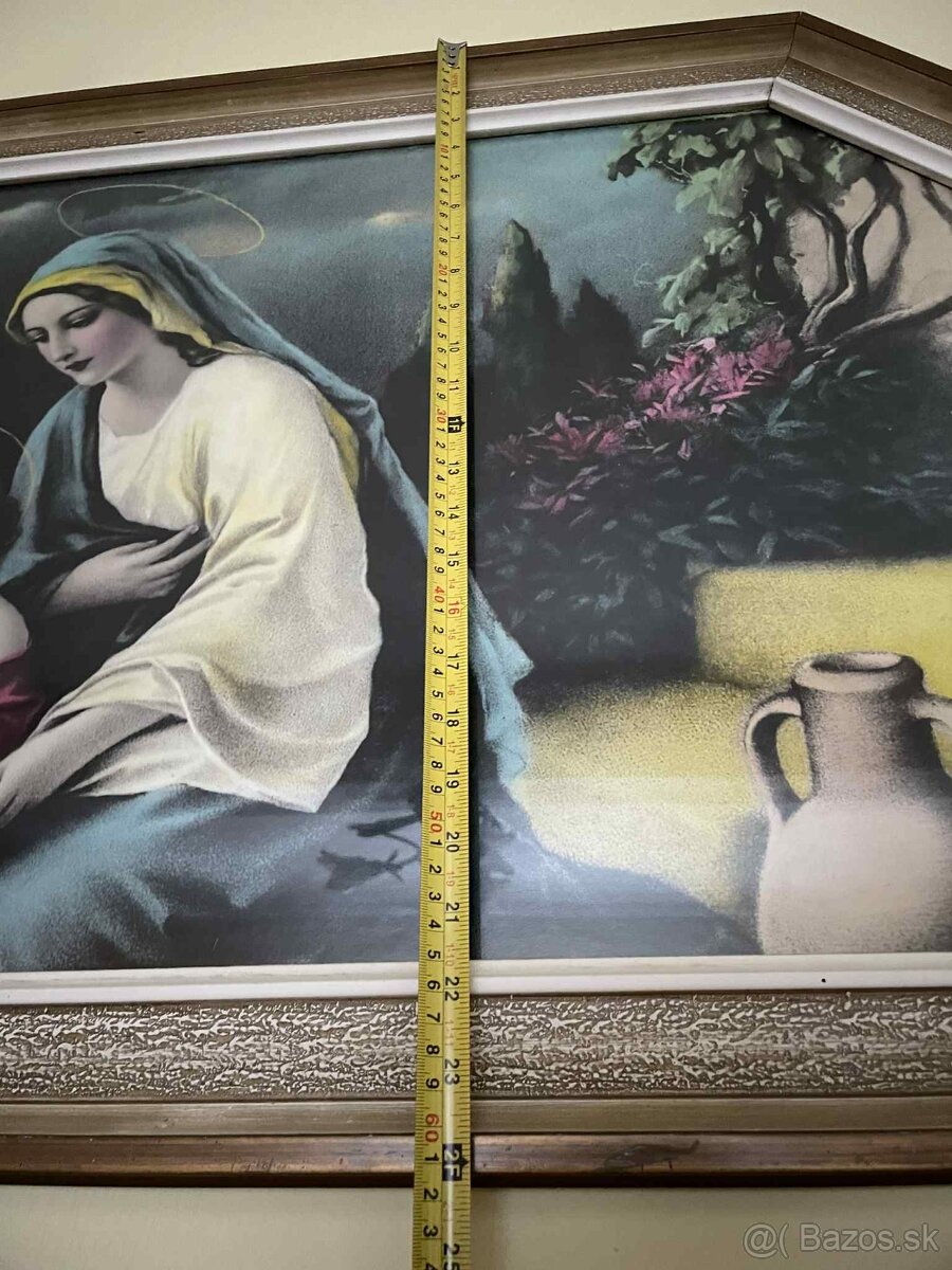 Retro obraz sväty - 4