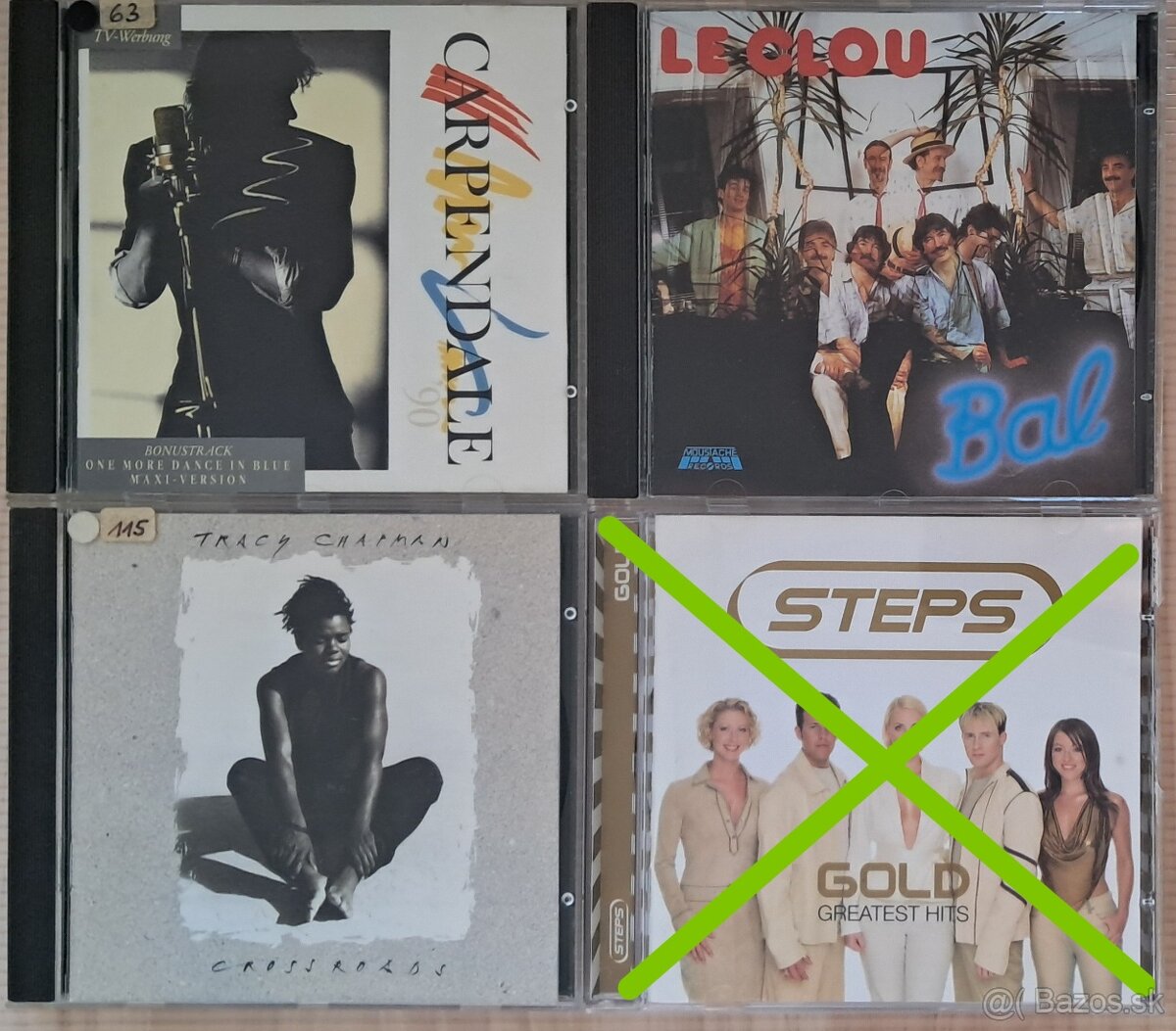 CD ALBUMY - kus 2,00€ - 4