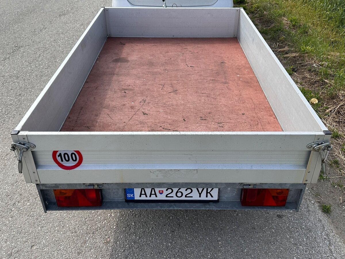 Brzdený vozík HUMBAUR HT 120 - 4