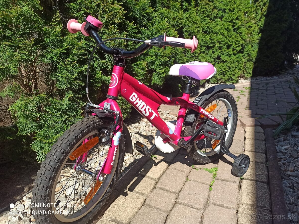 Krásny detský bajk veľkosť 16 - 4