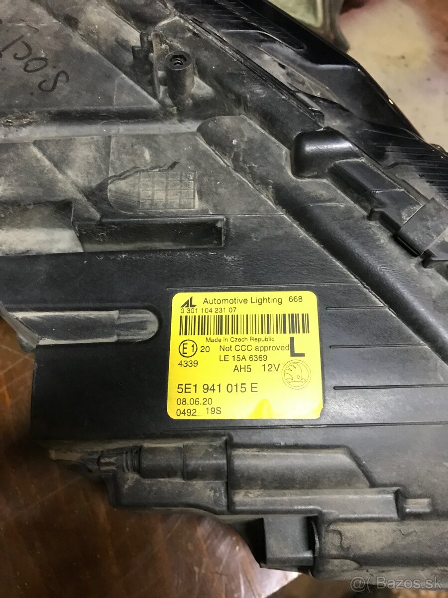 Škoda octavia Led ľavý svetlomet - 4