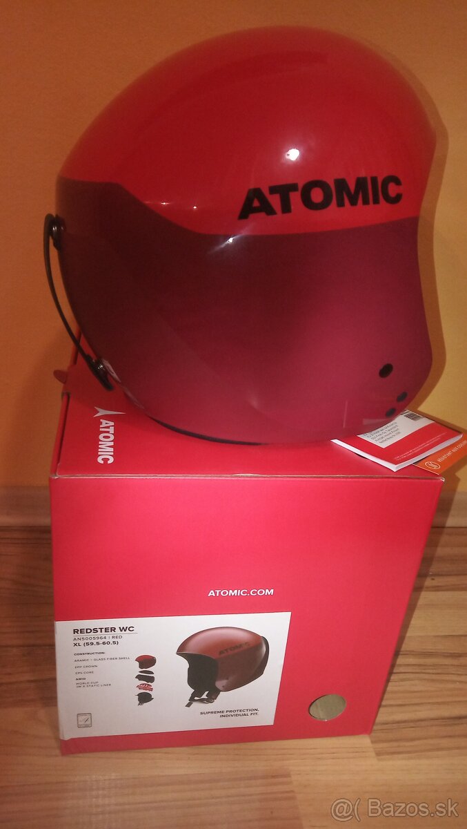 Prilba Atomic Redster xl. 59-60.5cm - 4
