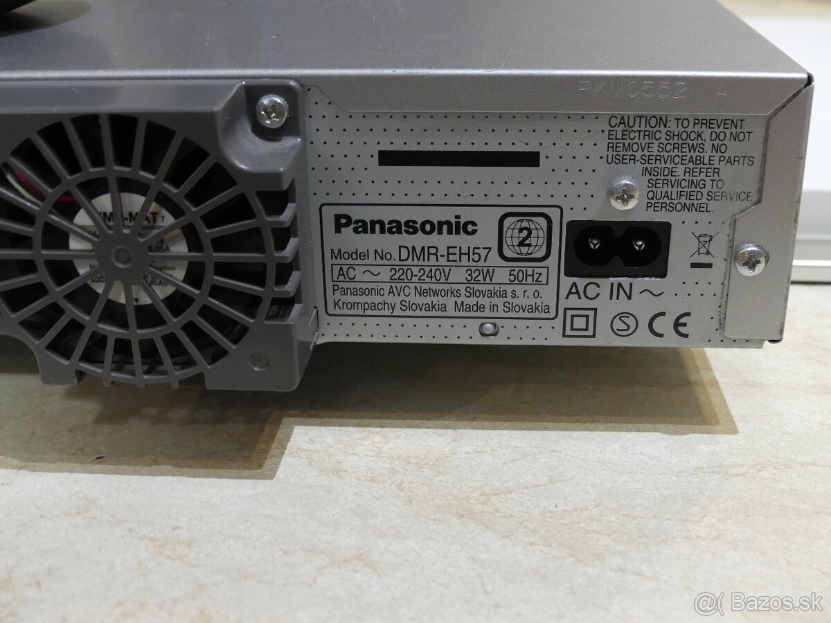Panasonic DMR-EH57 – DVD rekordér s HDD - 4