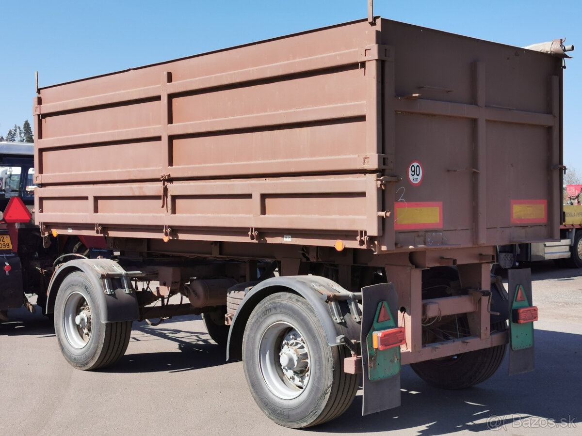 Prodám sklápěcí přívěs PANAV PS2 19m3 - 4