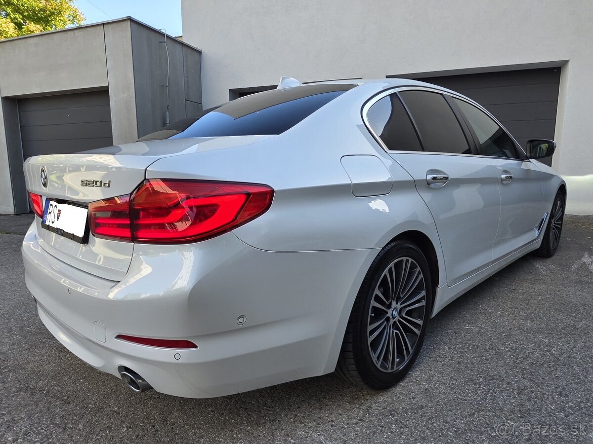 BMW 520d 1.Majiteľ A/T Harman/KARDON KAMERA FULL LED 190PS - 4