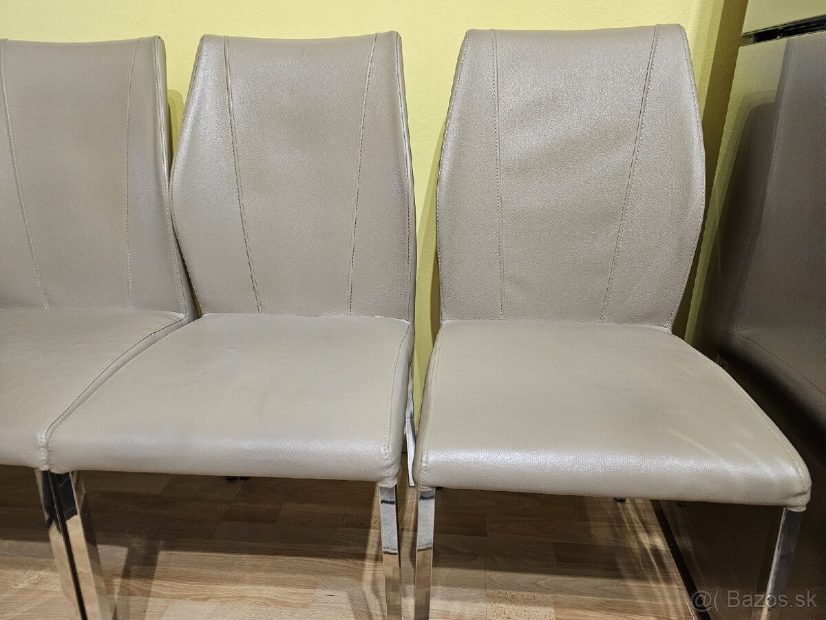 Kuchynské stoličky hnedé - 4