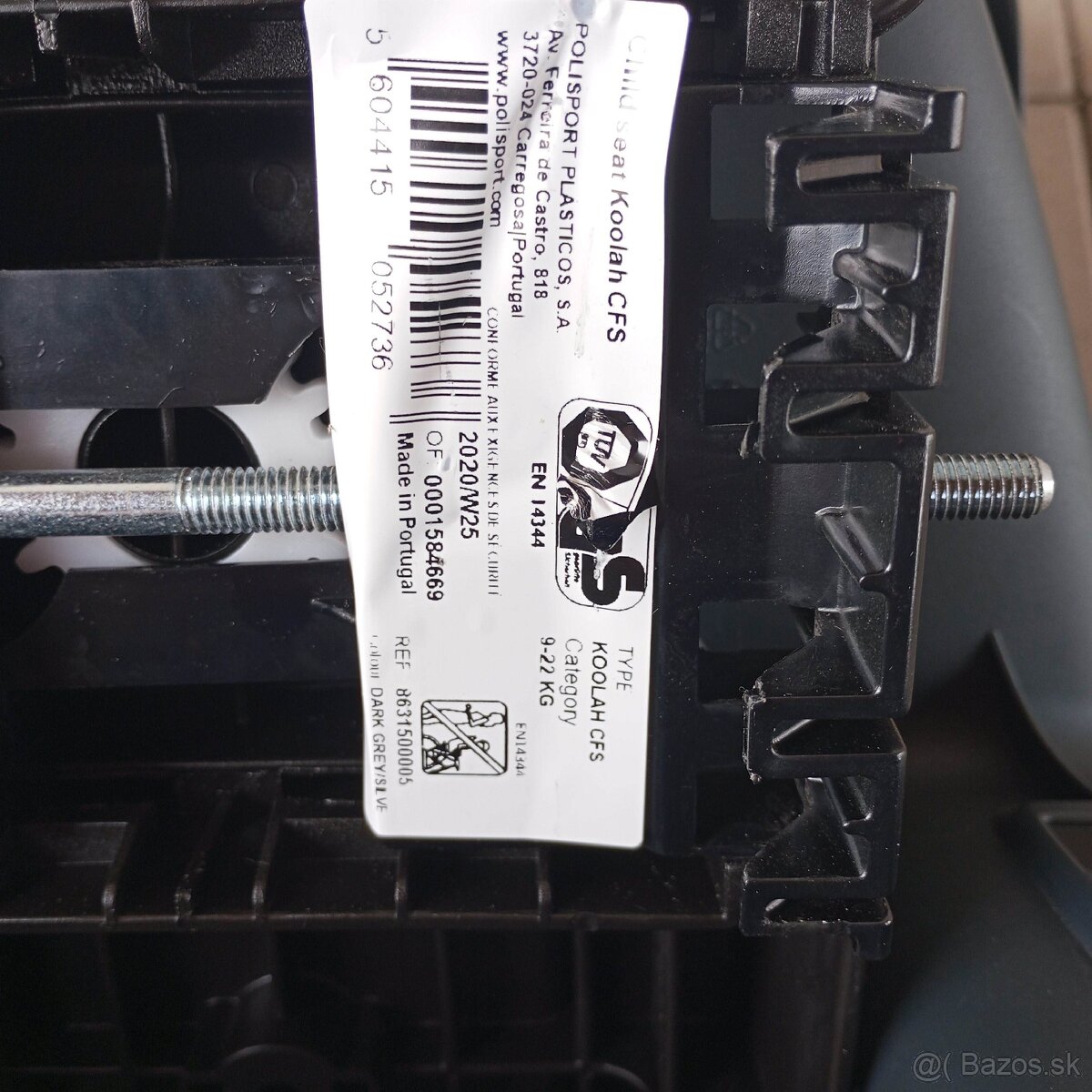 Detská cyklosedačka Polisport - 4