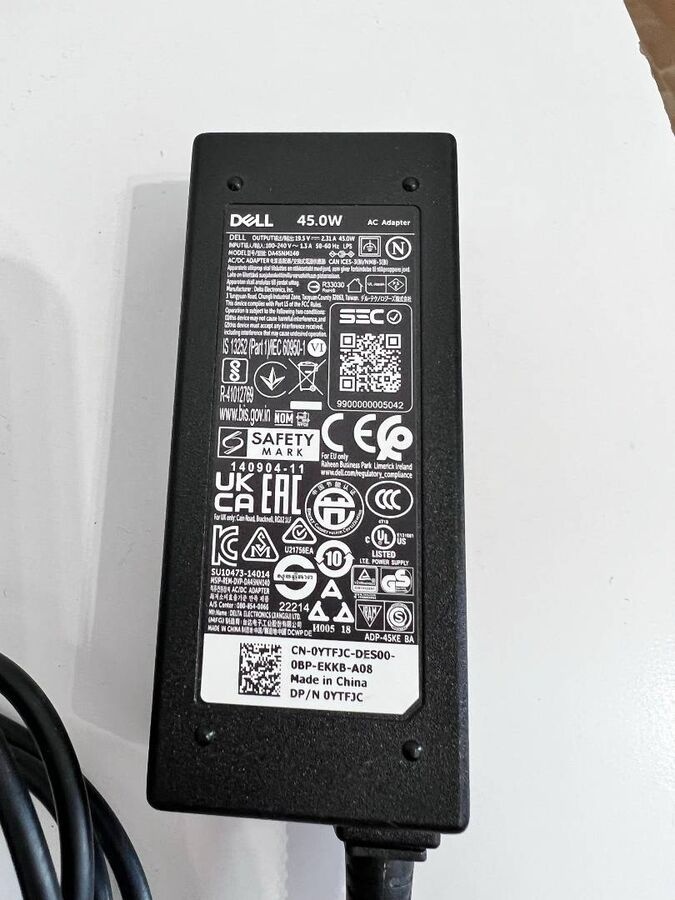 Originálna nová nabíjačka na notebook DELL 19,5V 2,31A 45W. - 4
