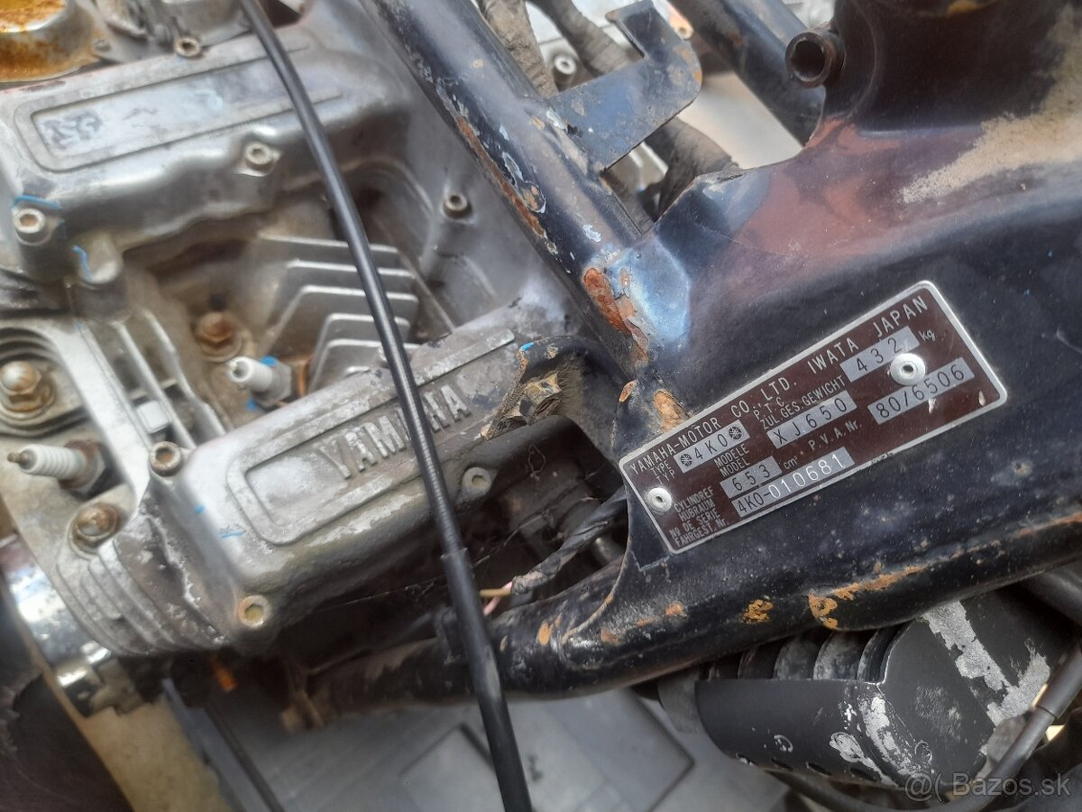 Yamaha XJ 650 - Celé Torzo - 4