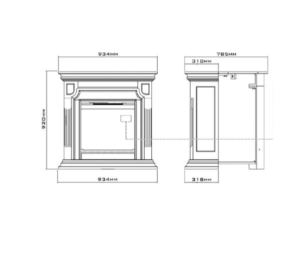 Elektrický Krb Dimplex Toronto - 4