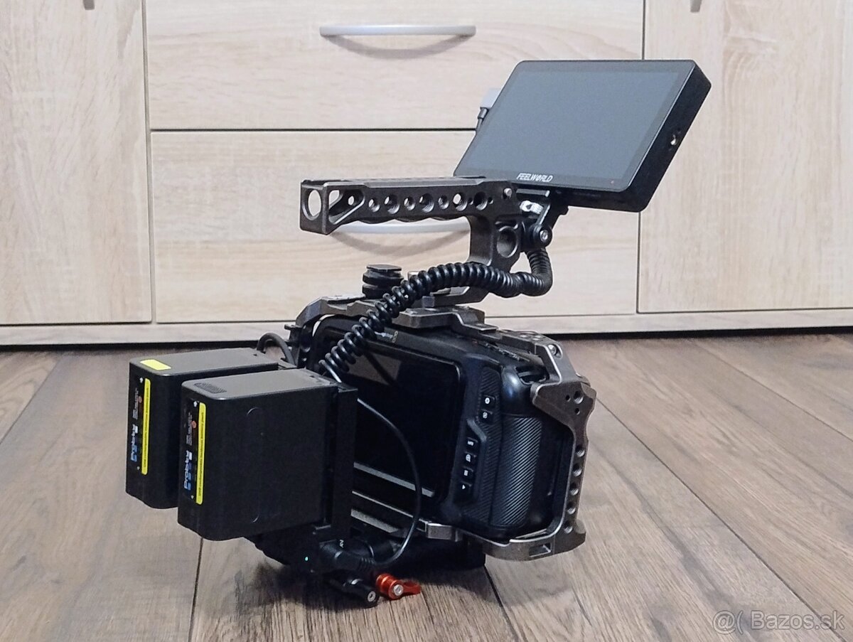 Blackmagic Pocket Cinema Camera 6k - kompletný kit - 4