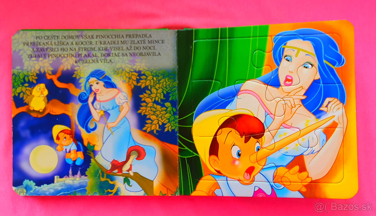Pinocchio. Kniha z puzzle. - 4