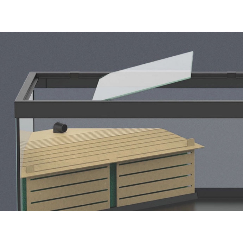 Akvárium pre korytnačky aquatlantis Tortum čierne - 4