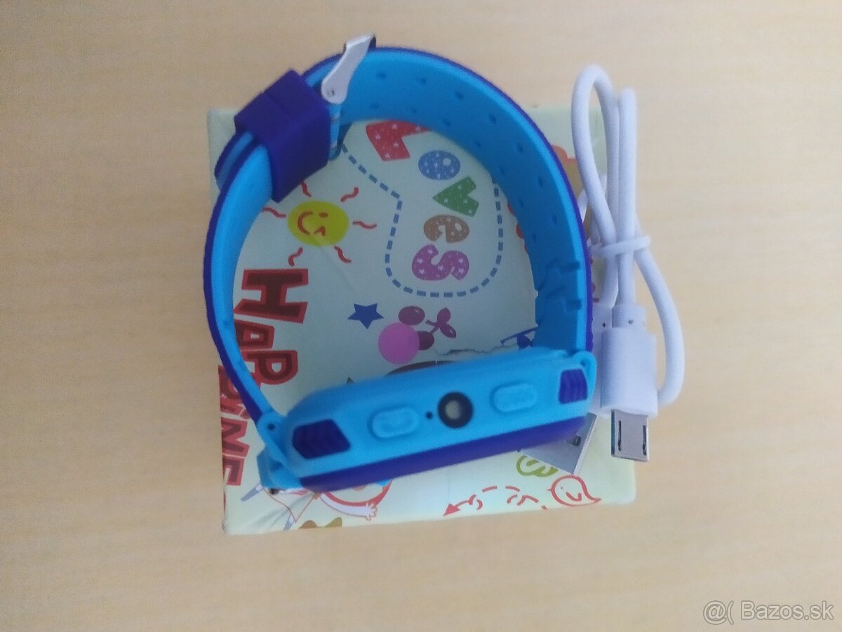 Detské hodinky, volanie, GPS, sim karta, modré - 4