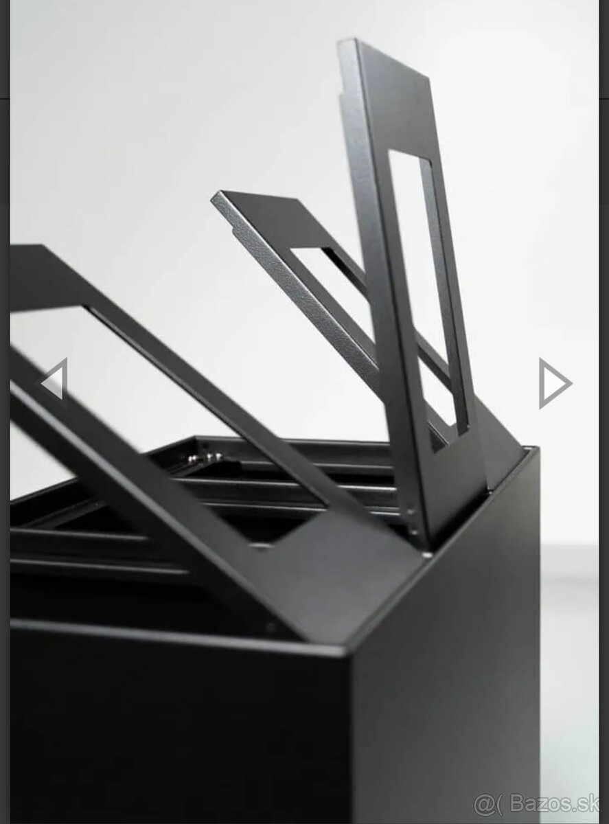 Kvalitný kôš na triedenie odpadu - biely - 4