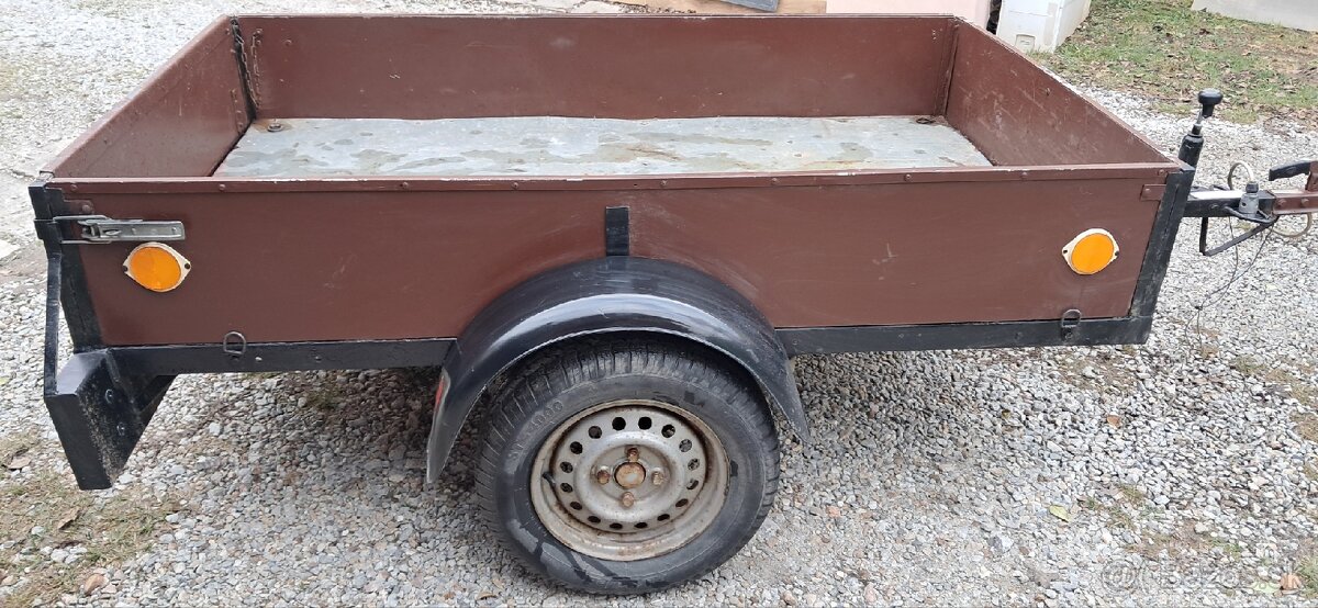 Prívesný vozík 2x1,2 m - 4