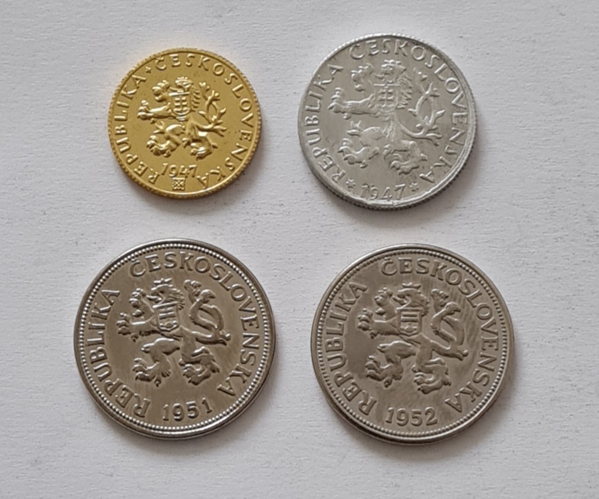 Repliky mincí Československo a Slovensko a RU - 4