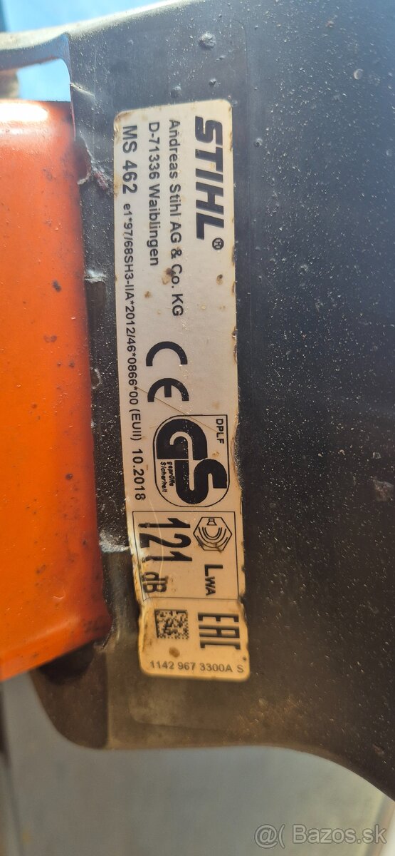 Motorova pila Stihl MS462 - 4