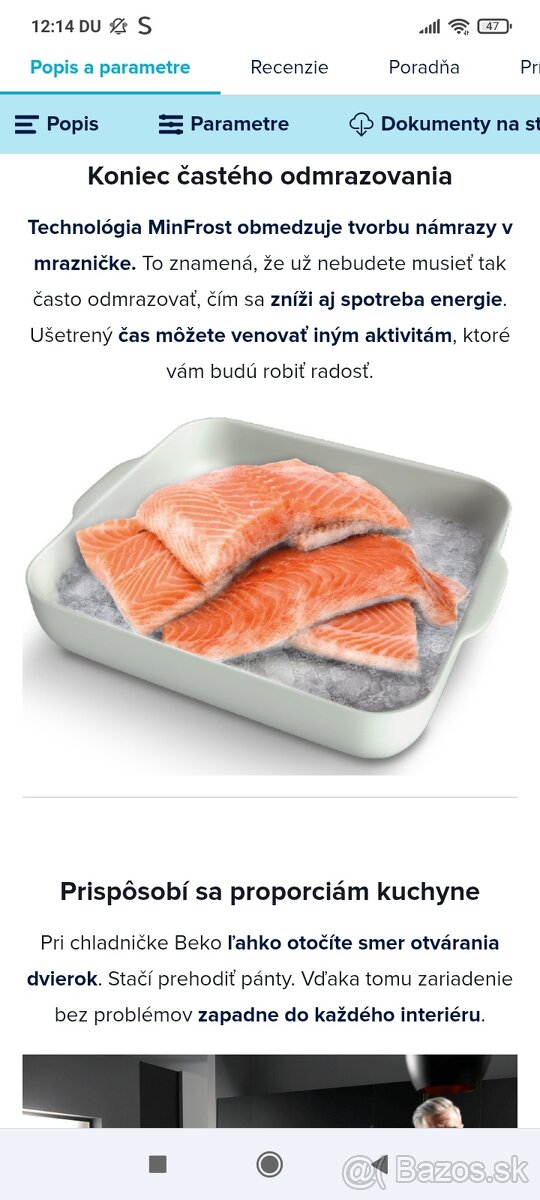 Beko chladnička s mrazničkou - 4