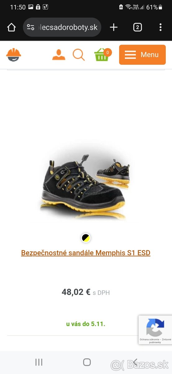 Pracovná obuv Memphis - 4