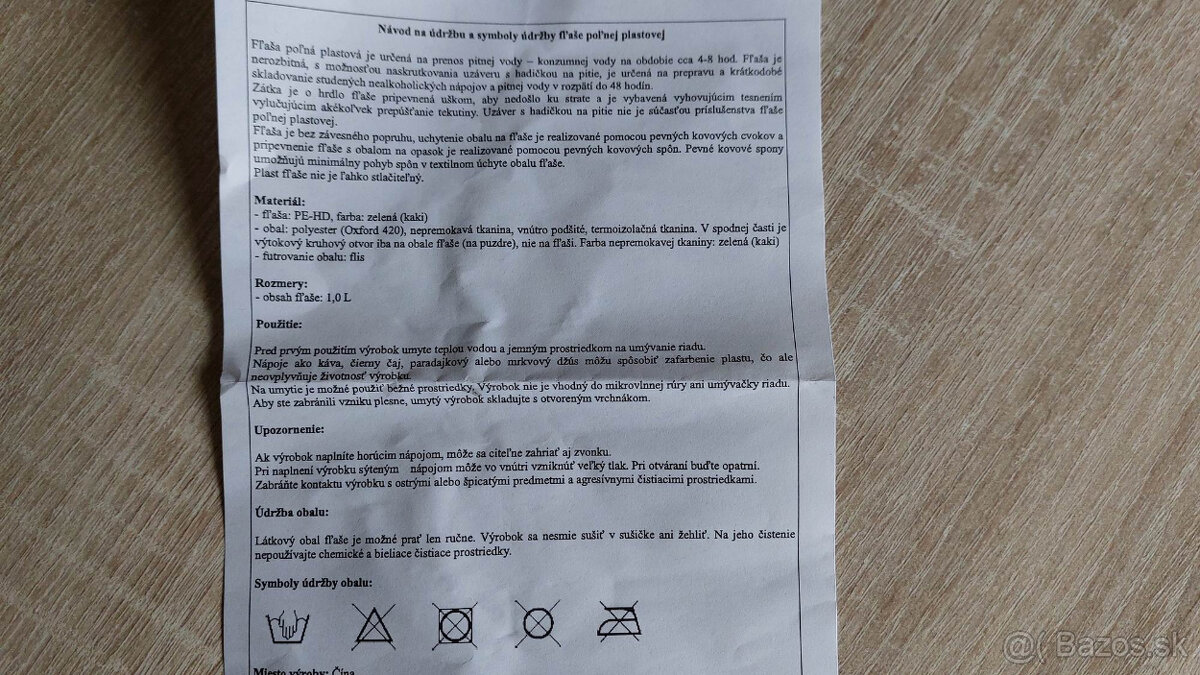 Vojenská fľaša na vodu - 4