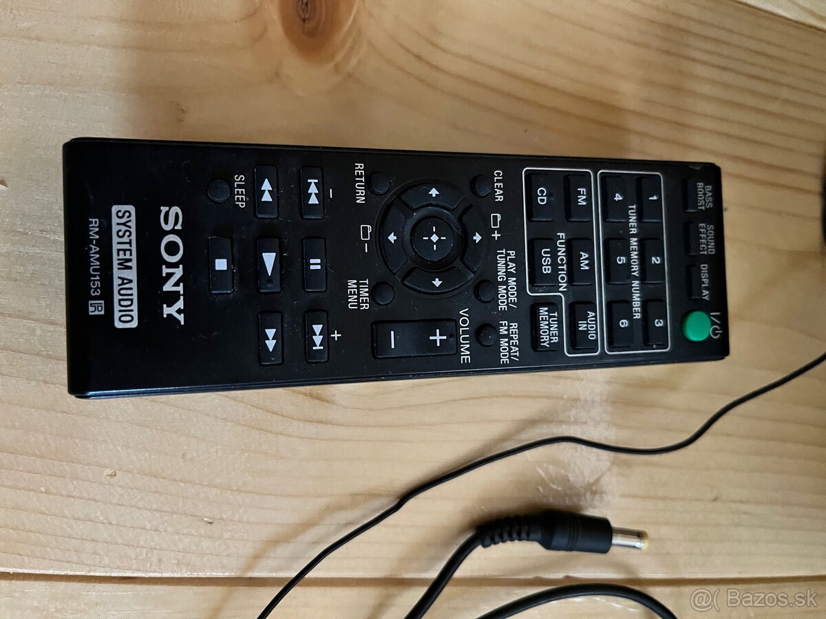 Sony CMT-V9 hifi systém - 4