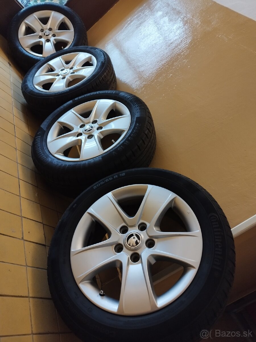 elektrony 5x112 r16 skoda octavia 2,3 - 4