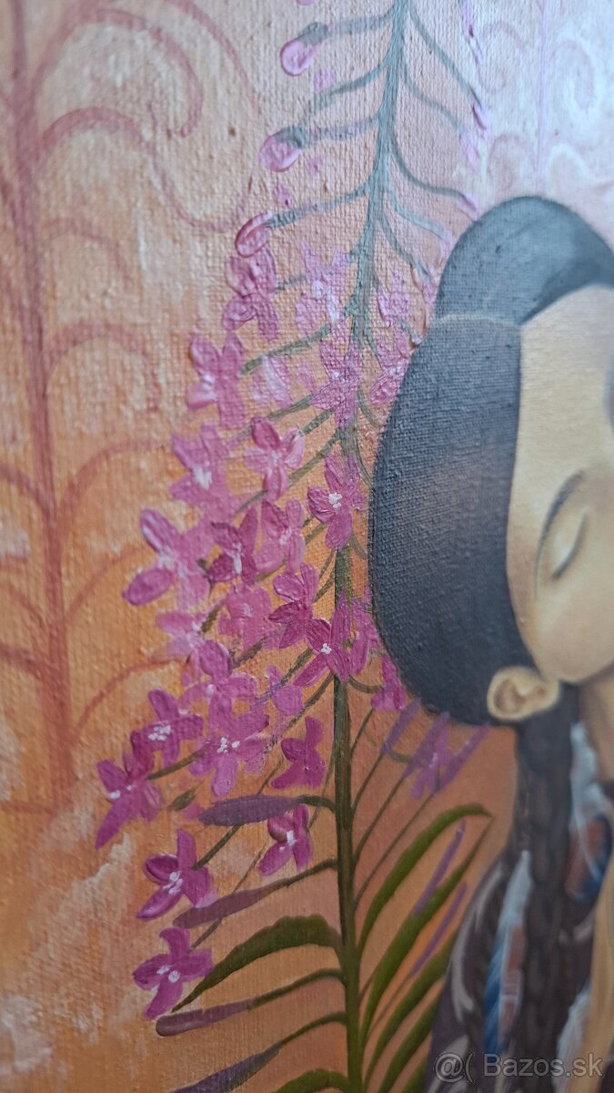 Obraz - akrylová maľba, 50x40 cm - 4