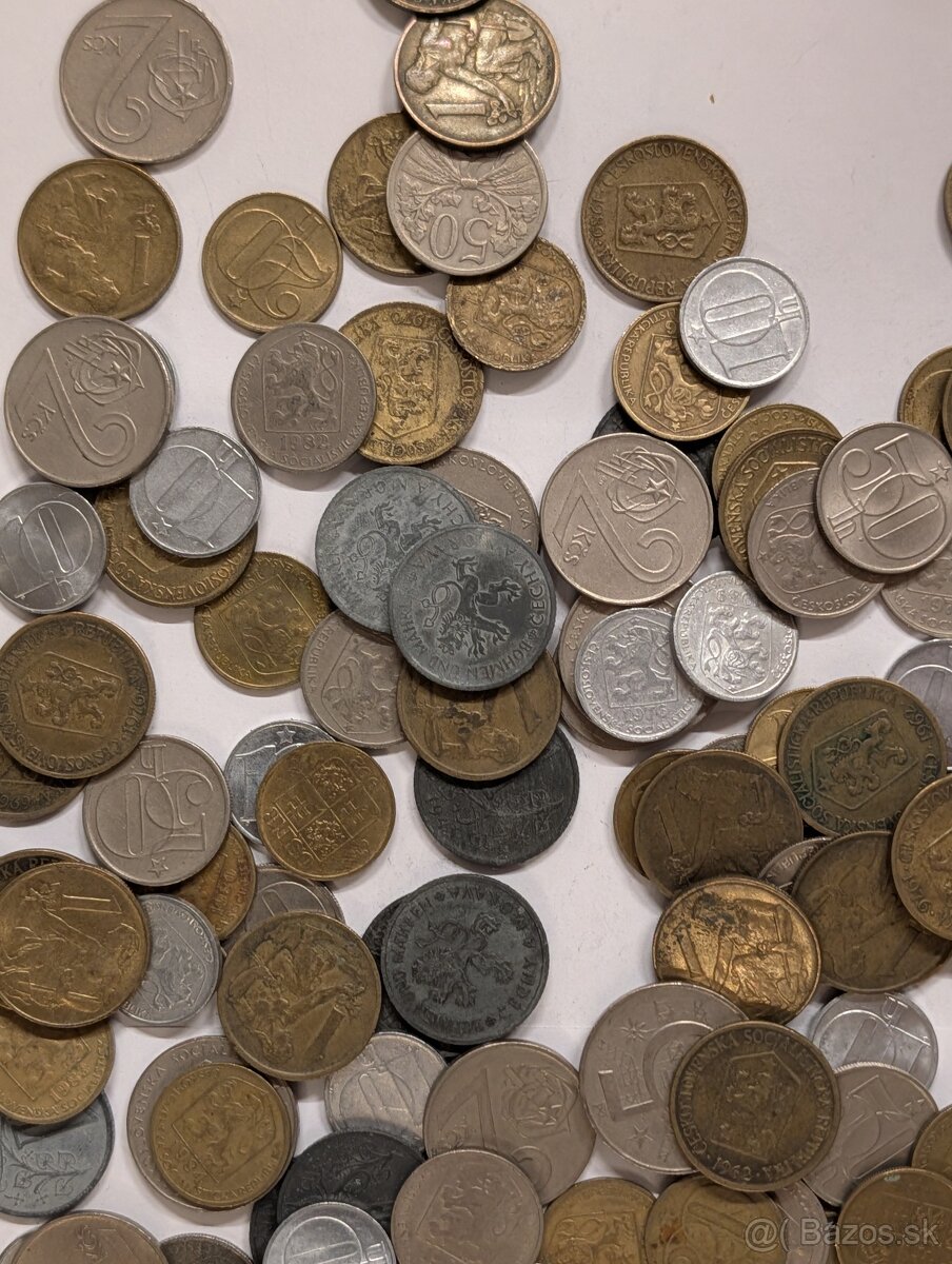 Predám mince Československa K3 - 4