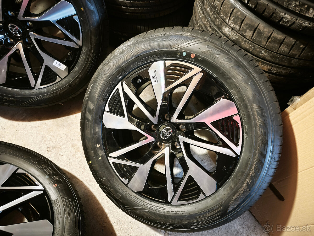 NOVÁ LETNÁ SADA - Toyota bZ4X - 18" alu DOT 25 - 4