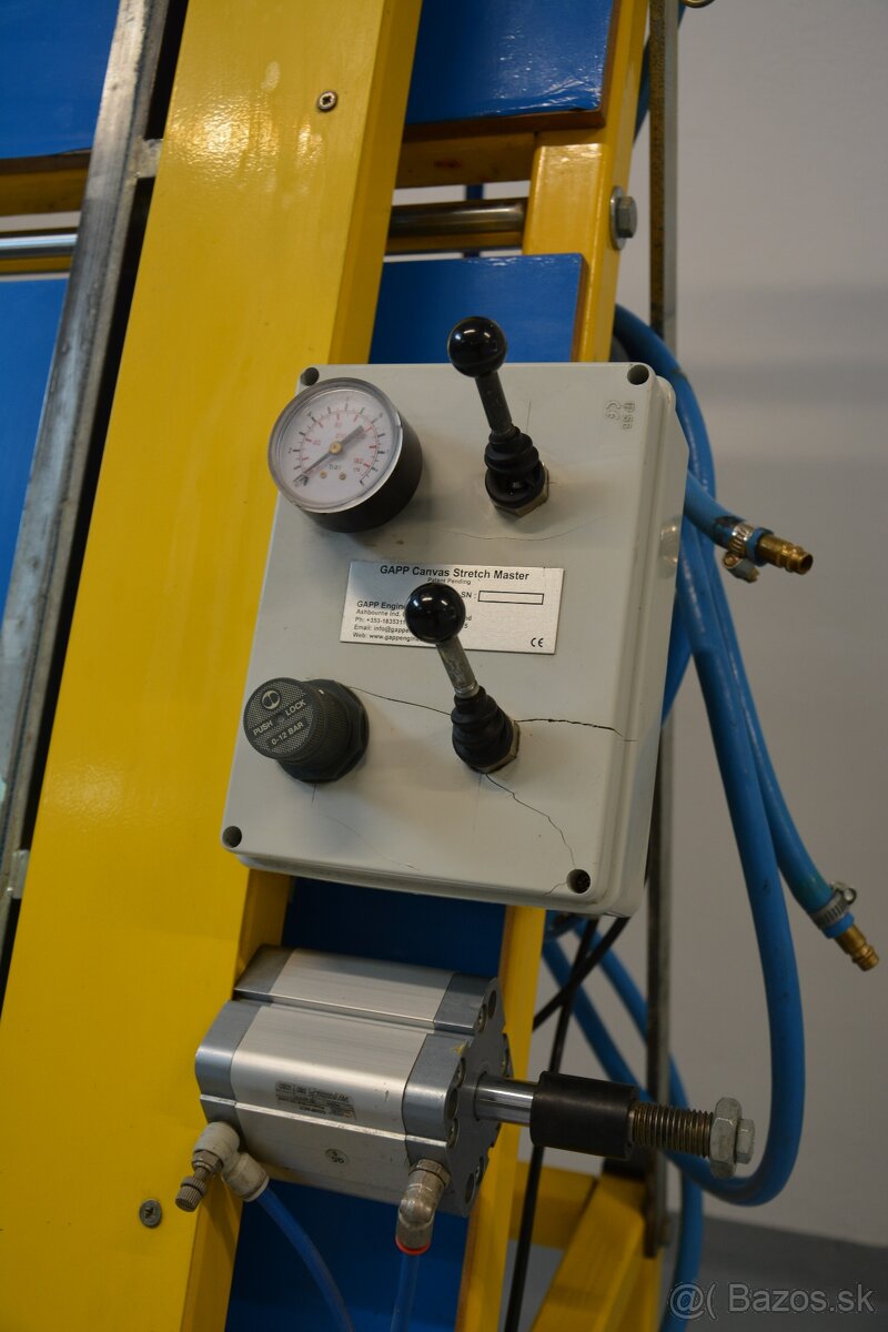 Predám stroj na napínanie plátna GAPP CANVAS STRETCH MACHINE - 4