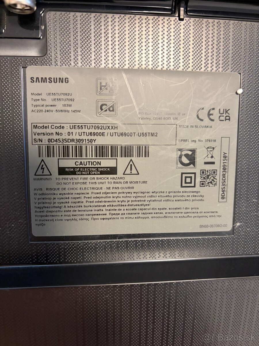 Samsung UE55TU7092U - 4