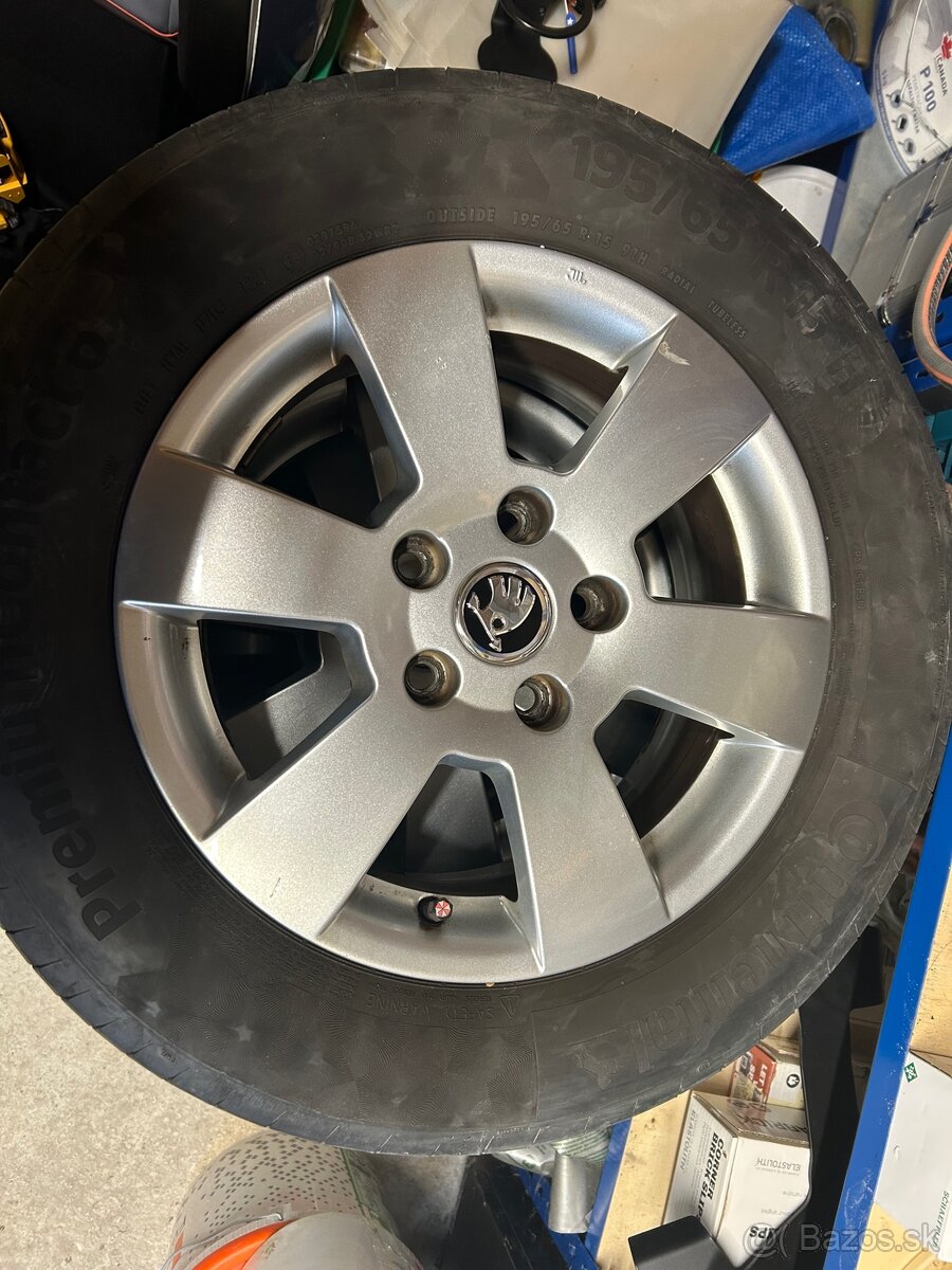 Disky Škoda + pneu - 4