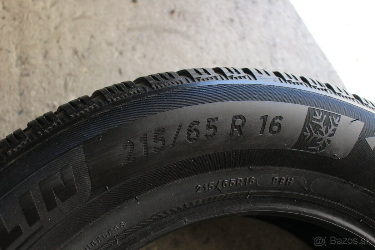 MICHELIN..6-7MM..Zimné Pneumatiky..215/65 r16../SUV/..6-7mm - 4