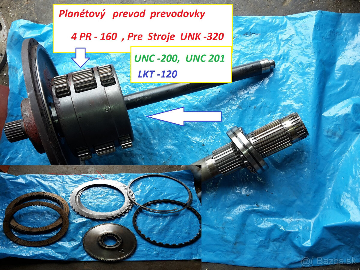 unc200 , UNC 201 , UNK320, LKT 81, ,LKT 120 - 4