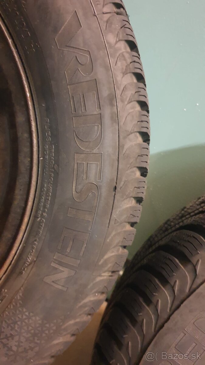 Škoda,VW,SEAT, 185/60 R14 - zimné pneu na diskoch 5x100 - 4