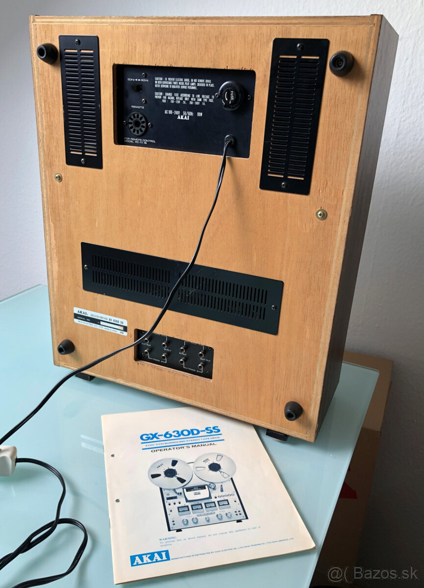 Akai GX 630 D SS s Dialkovym ovladanim - 4