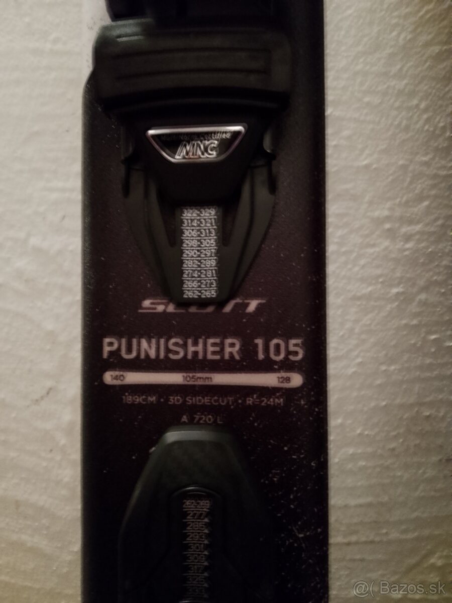 189 cm freeride lyze SCOTT s viazanim - 4