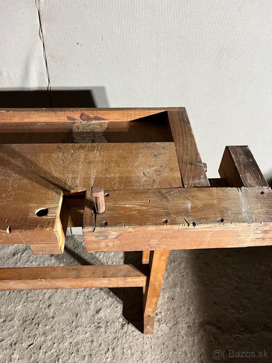 Predám starý stolársky ponk - 4