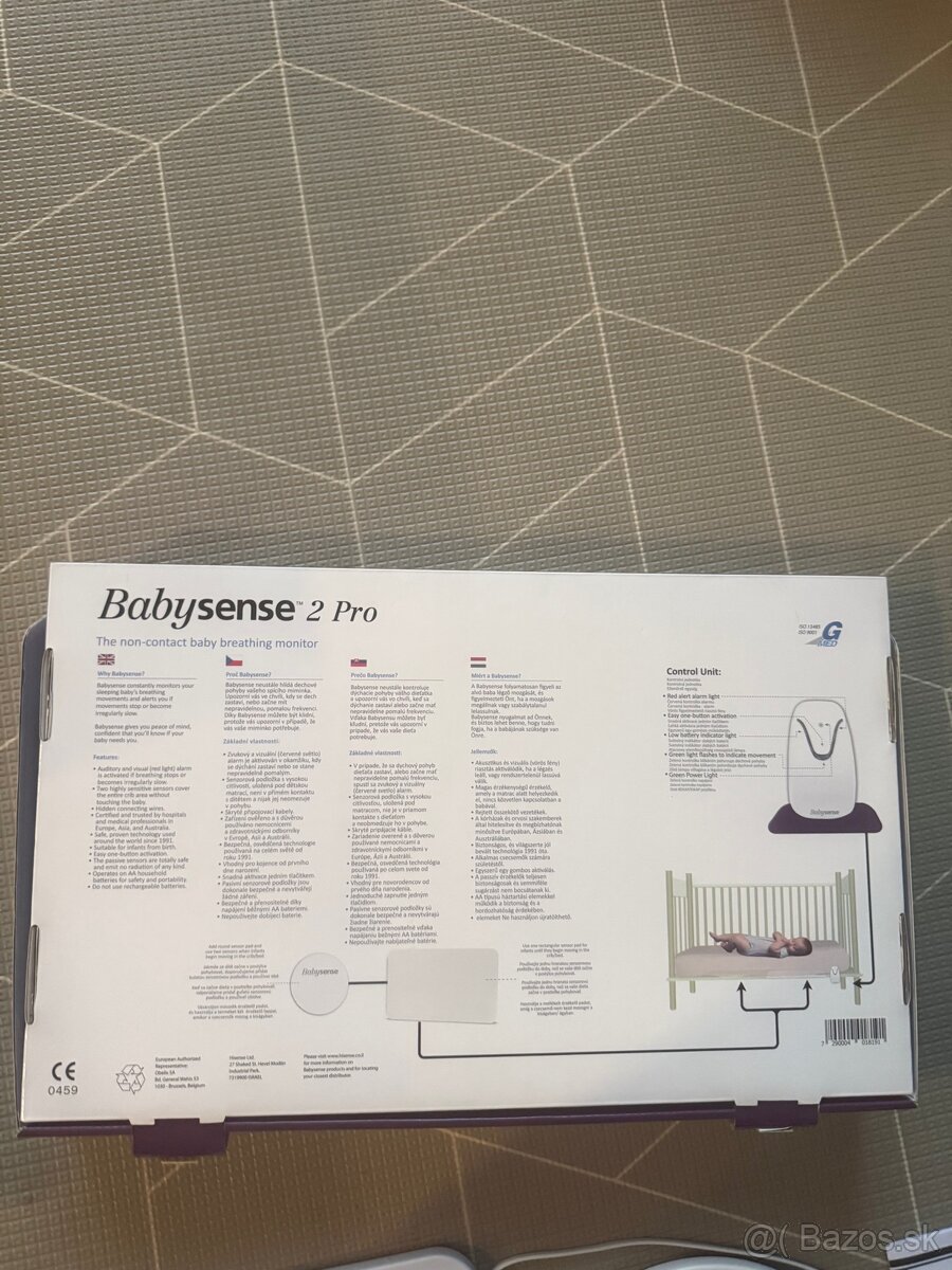 Monitor dychu Babysense 2 Pro - 4