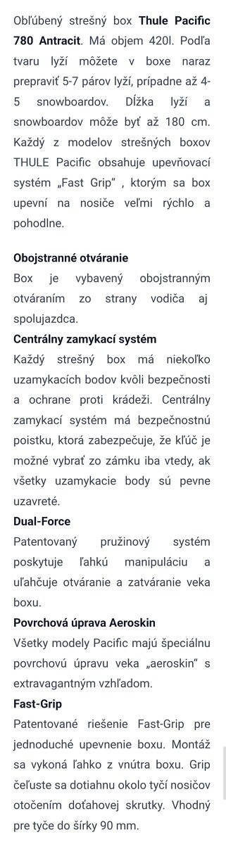 Thule Pacific L DS čierny aeroskin - 4