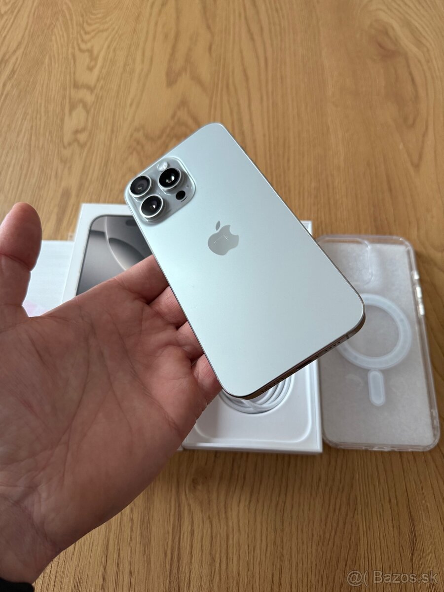 iPhone 16Pro Max 256gb Natural Titanium v záruke - 4